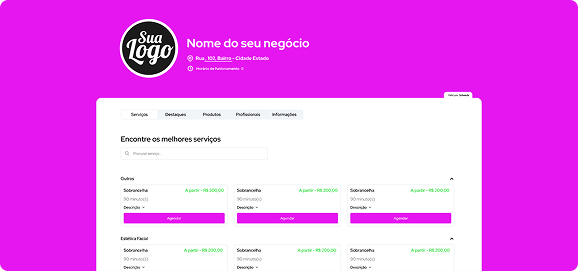 Seu tempo, sua agenda!